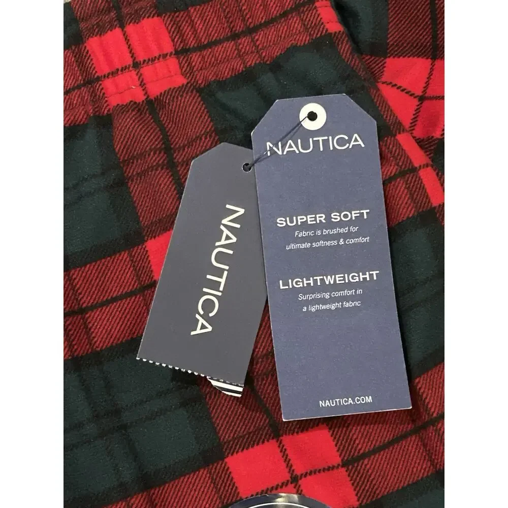 NWT Nautica Super Soft Flannel Pants Men's size L